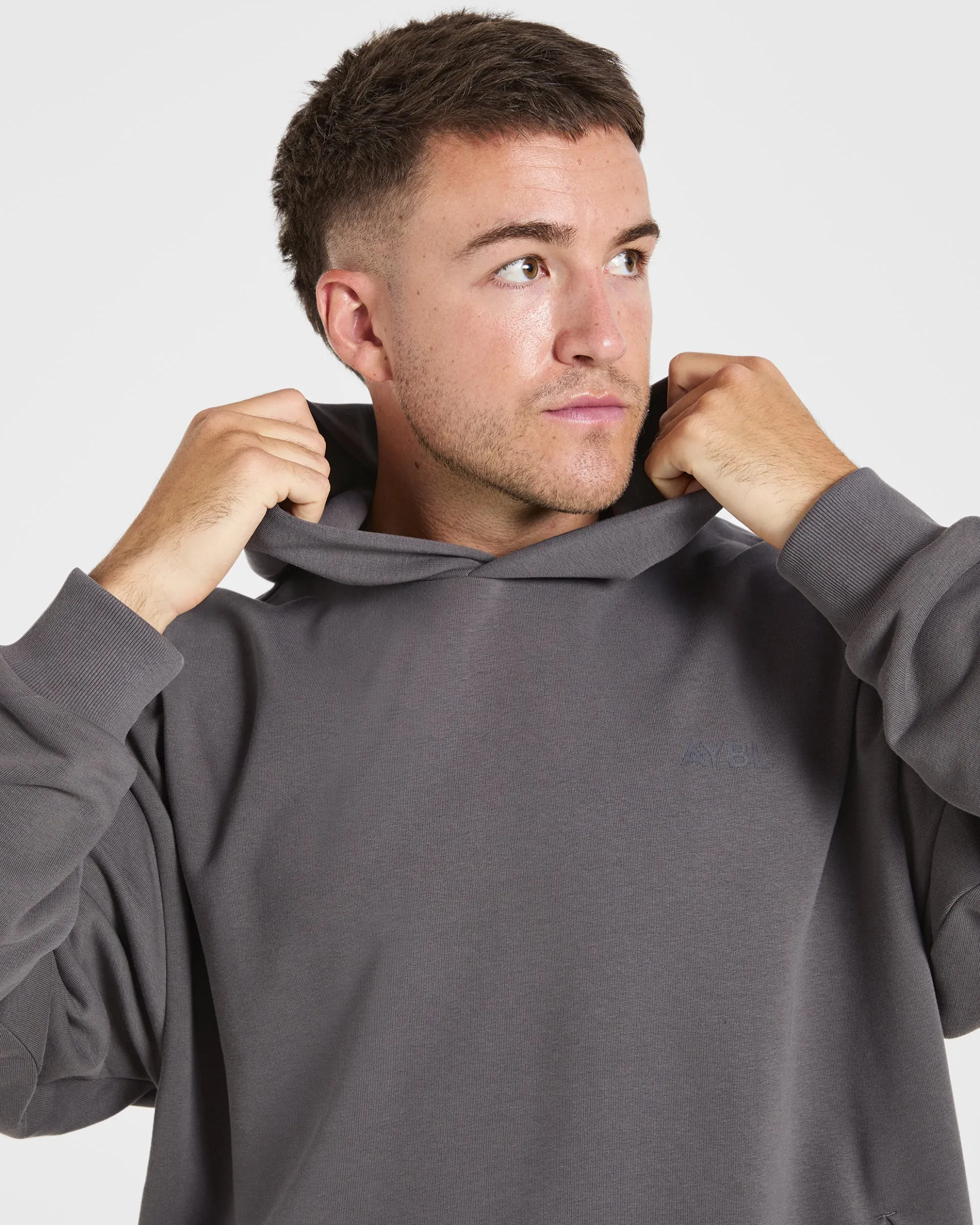 Essential Oversized Graphic Hoodie