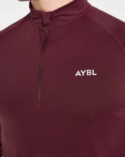 Essential Seamless 1/4 Zip Pullover