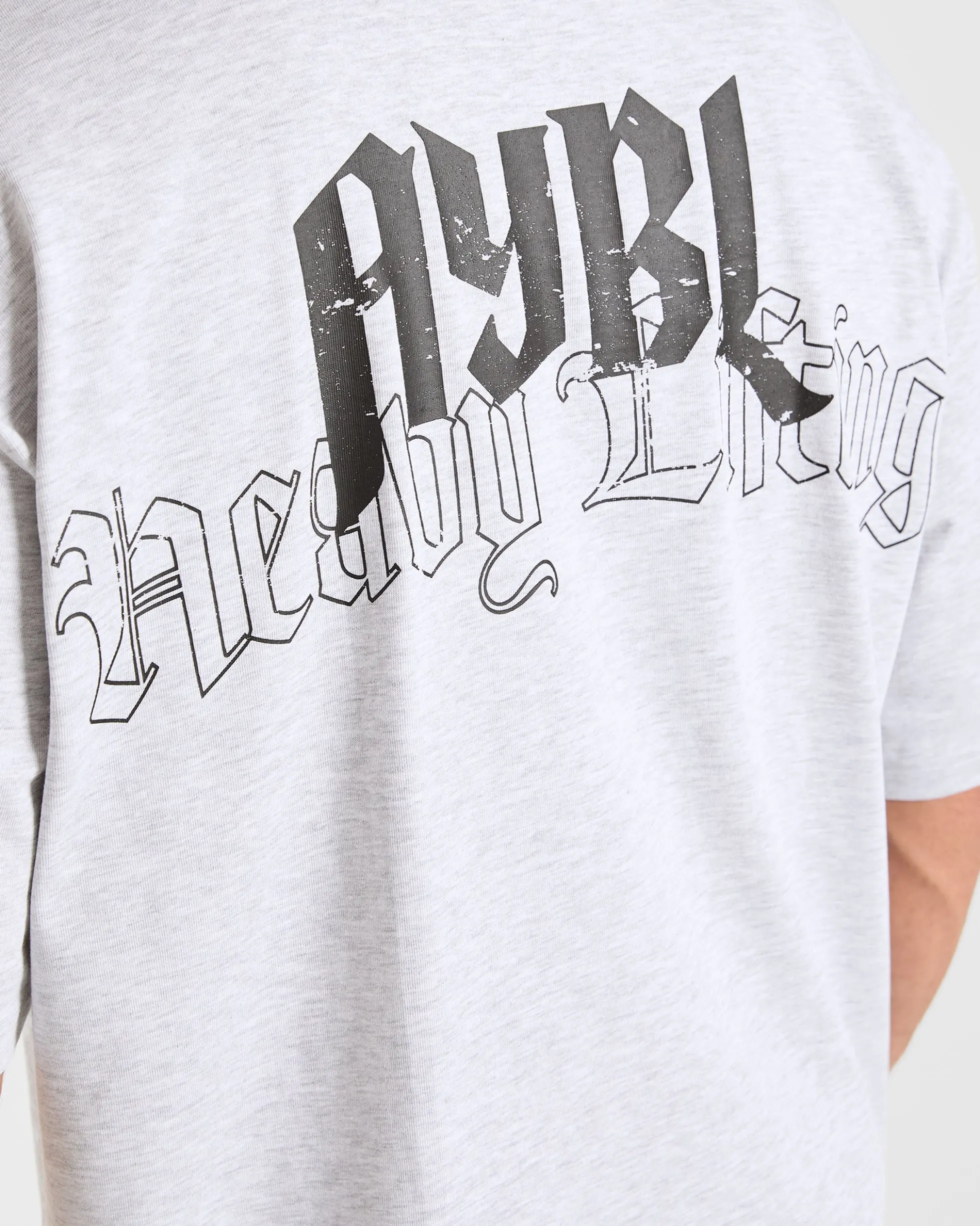 Heavy Lifting Gothic Oversized T Shirt