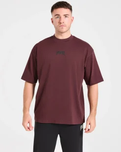 Heavy Lifting Gothic Oversized T Shirt