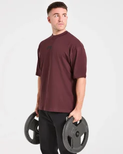 Heavy Lifting Gothic Oversized T Shirt