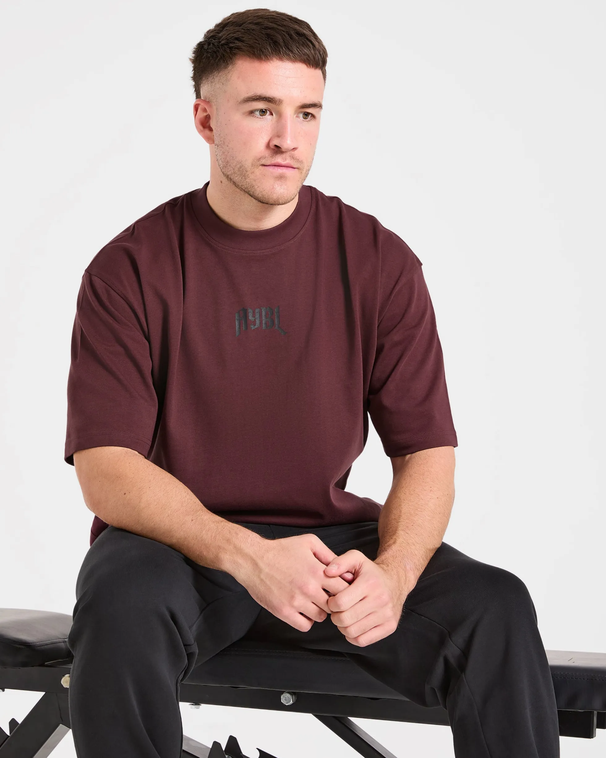 Heavy Lifting Gothic Oversized T Shirt