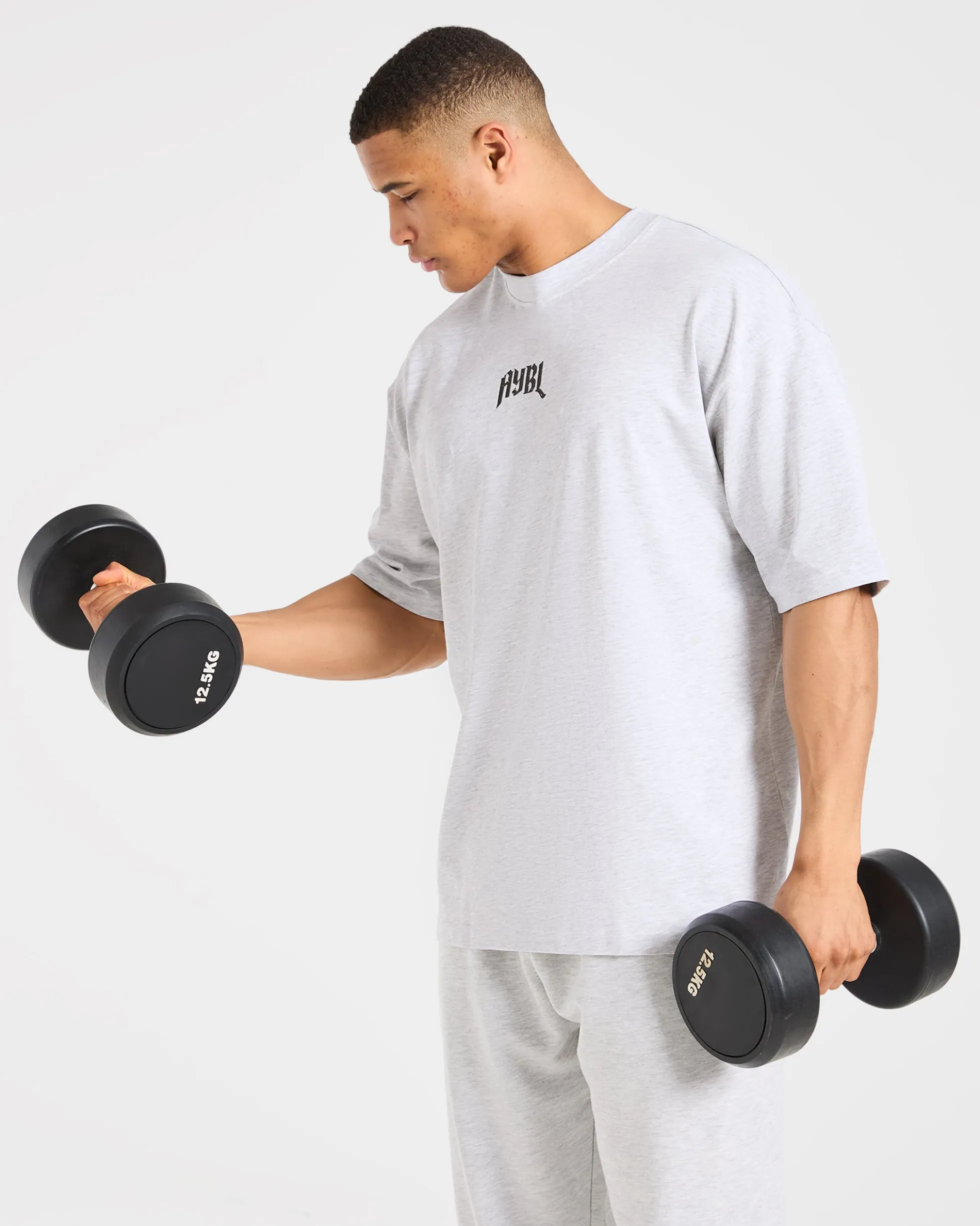 Heavy Lifting Gothic Oversized Hoodie