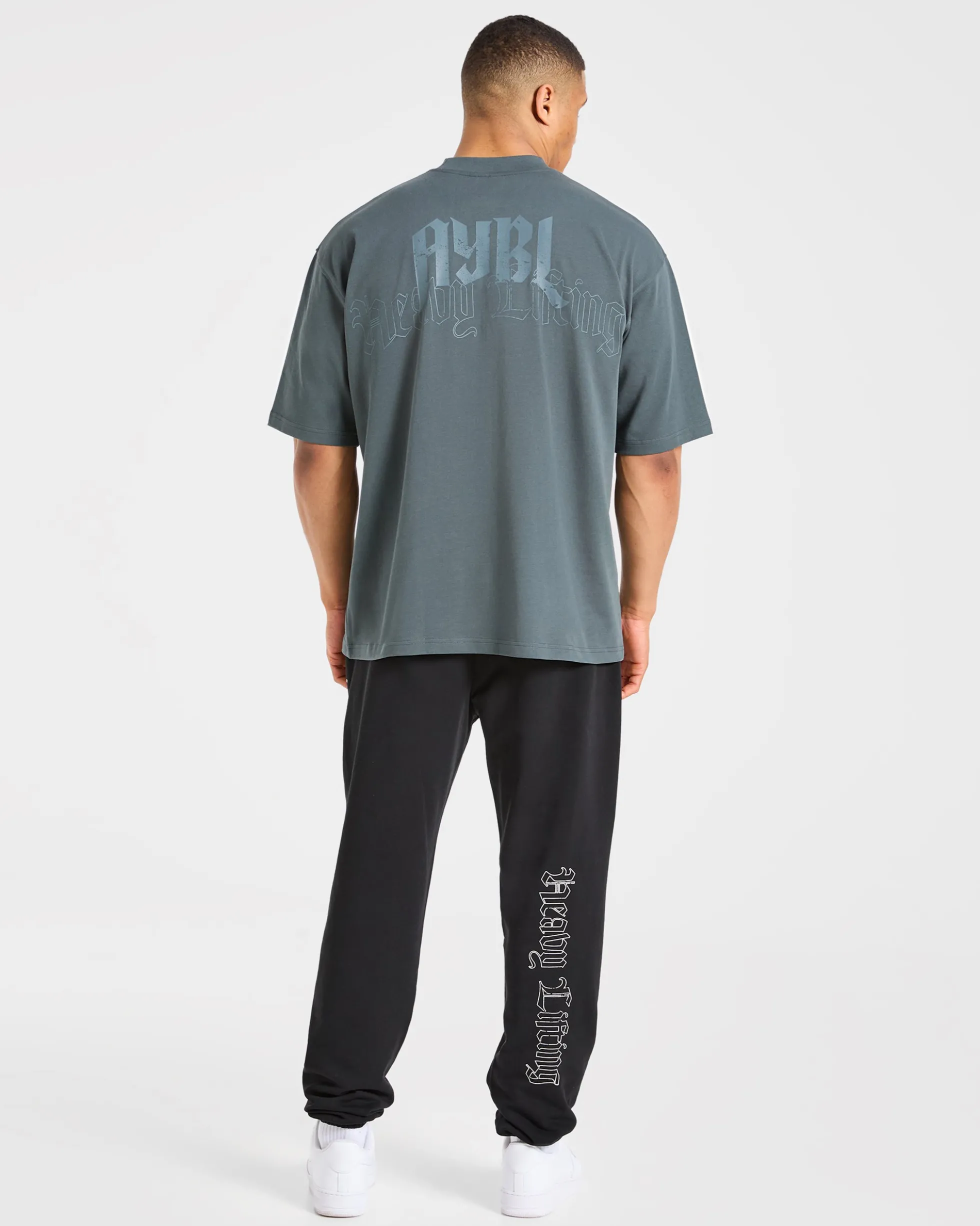 Heavy Lifting Gothic Oversized T Shirt