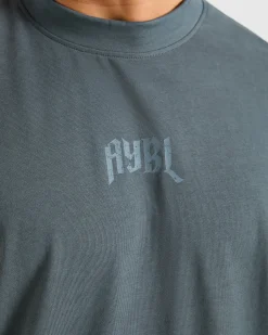 Heavy Lifting Gothic Oversized T Shirt