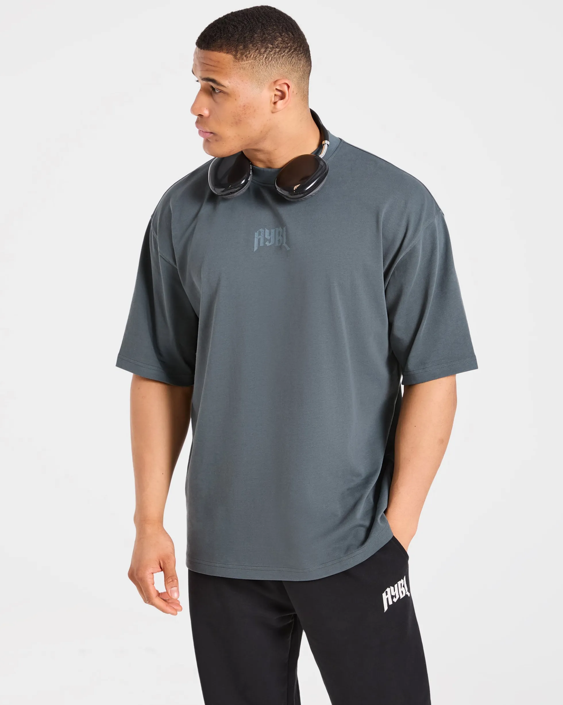 Heavy Lifting Gothic Oversized T Shirt