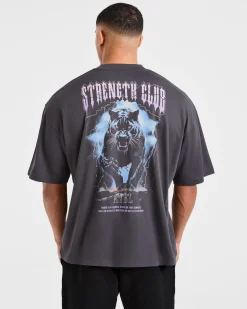 Hunt Your Goals Oversized T Shirt