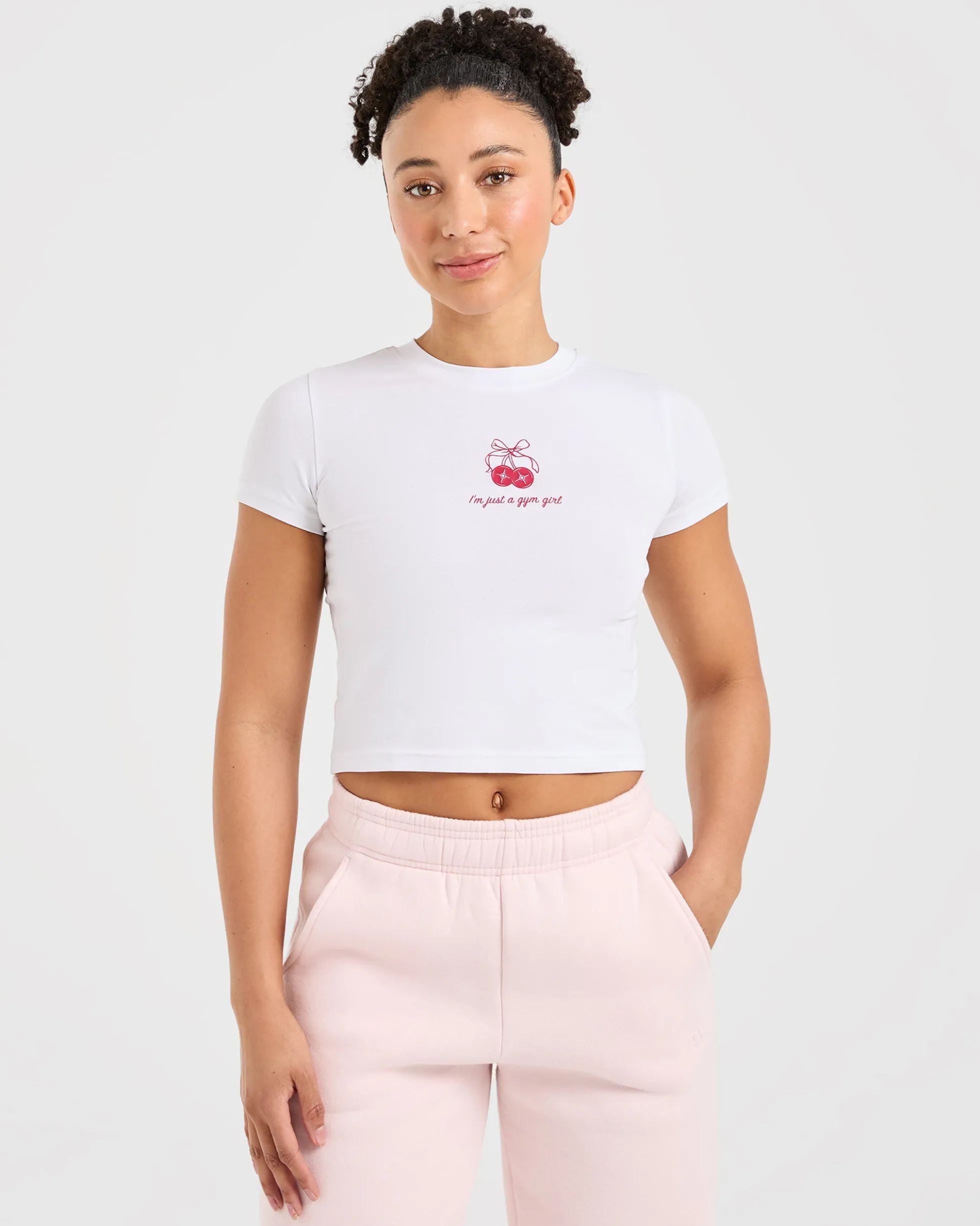 Just a Gym Girl Baby Tee
