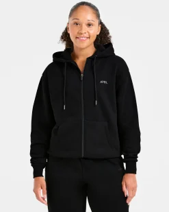 Lifestyle Oversized Zip Up Hoodie