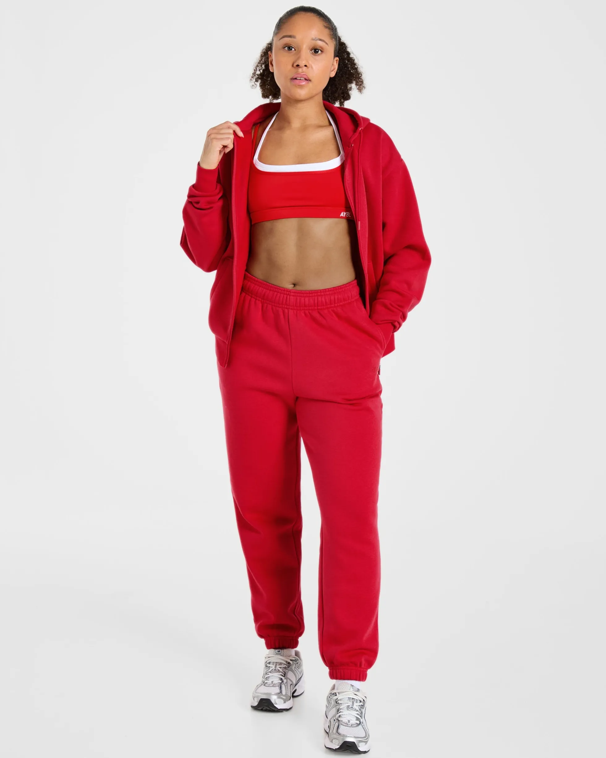 Lifestyle Oversized Zip Up Hoodie