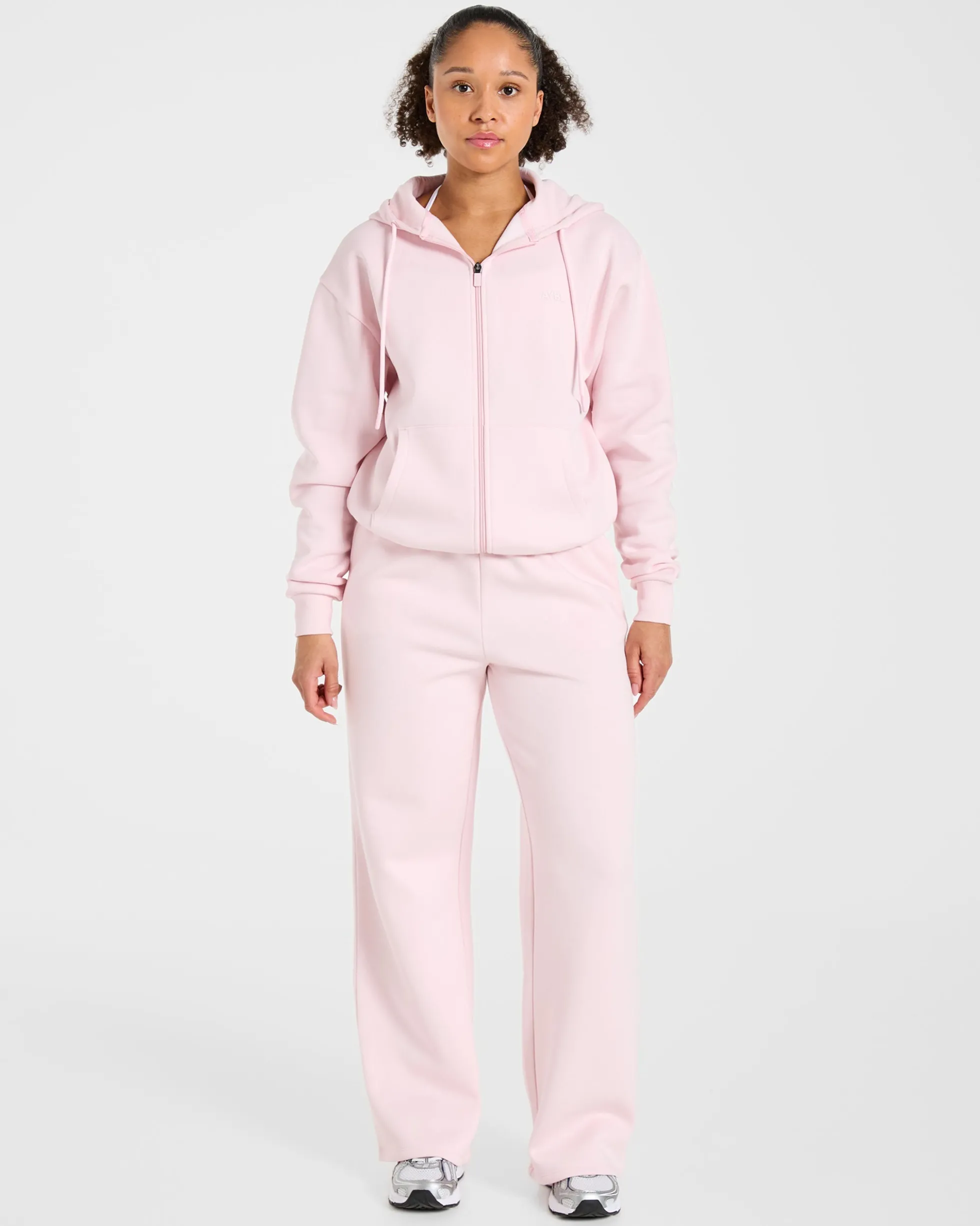 Lifestyle Oversized Zip Up Hoodie