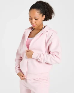Lifestyle Oversized Zip Up Hoodie