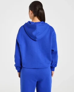 Lifestyle Oversized Zip Up Hoodie