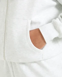 Lifestyle Oversized Zip Up Hoodie