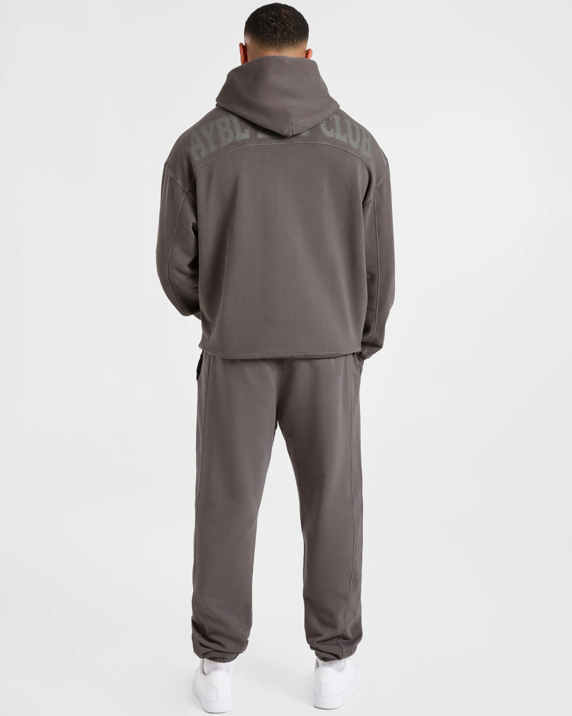 Lift Club Distressed Hoodie