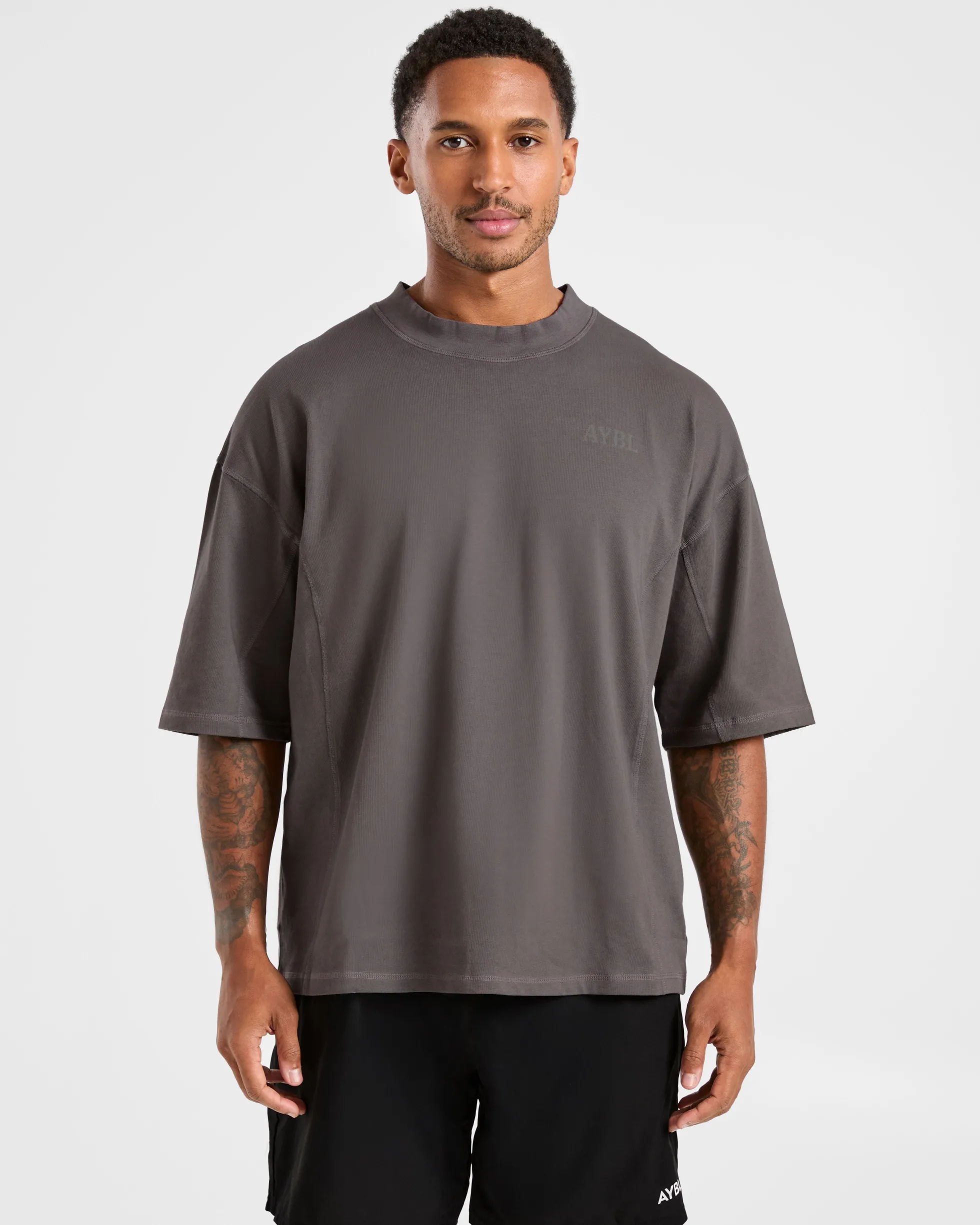 Lift Club Distressed Oversized T Shirt