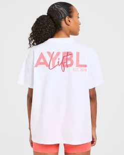 Lift Graphic Oversized T Shirt