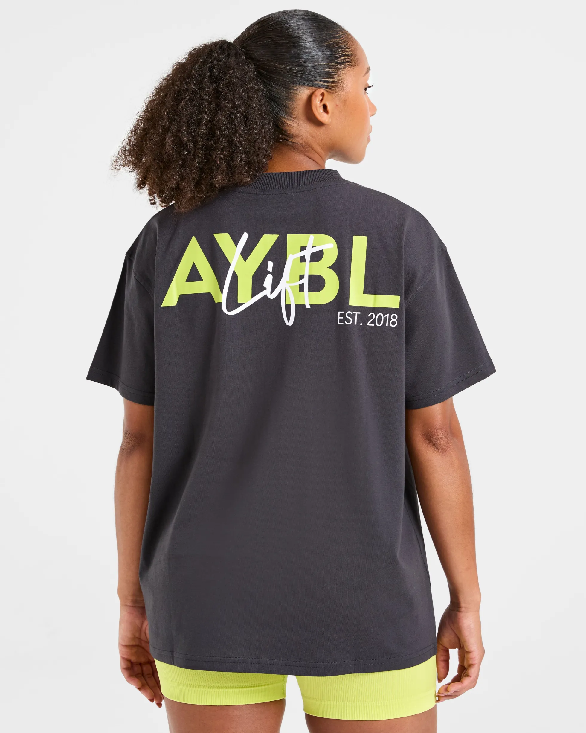 Lift Graphic Oversized T Shirt