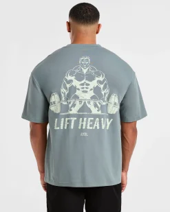 Lift Heavy Oversized T Shirt