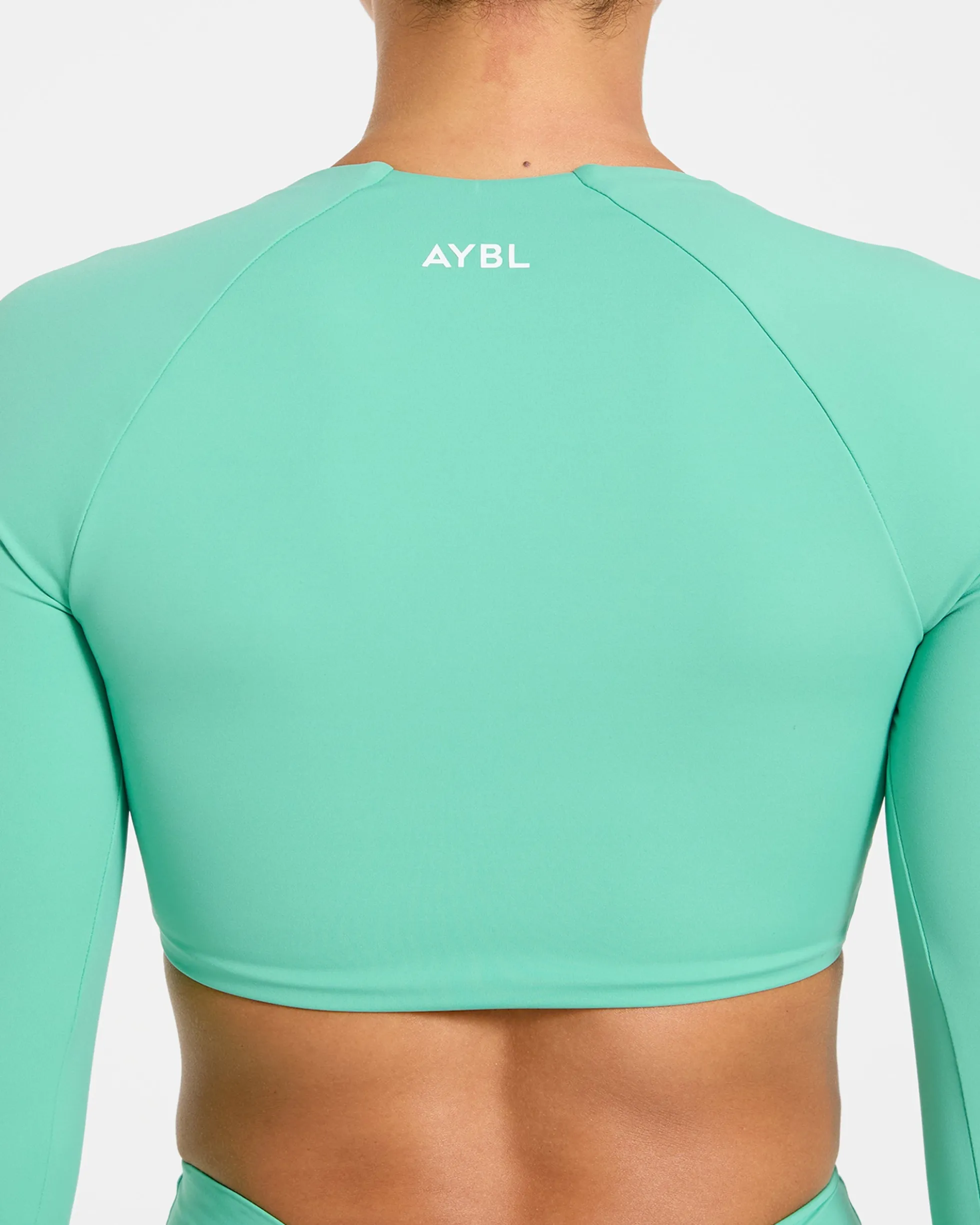 Physique Long Sleeve Crop Top