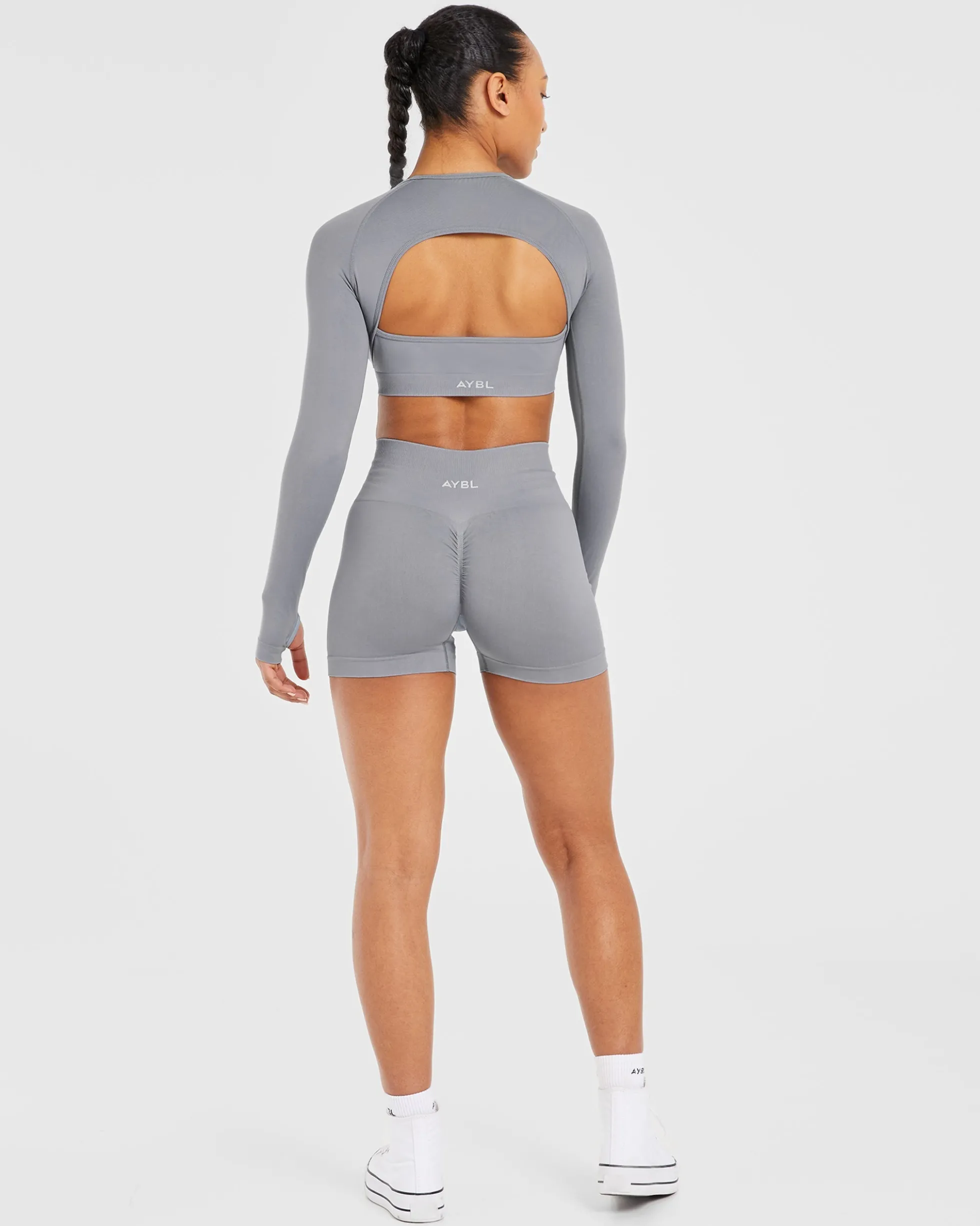 Power Seamless Long Sleeve Crop Top
