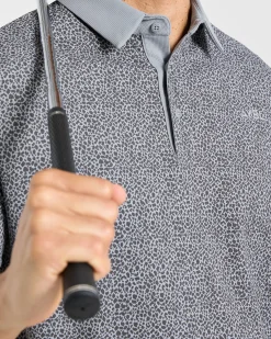 Precision Leopard Polo