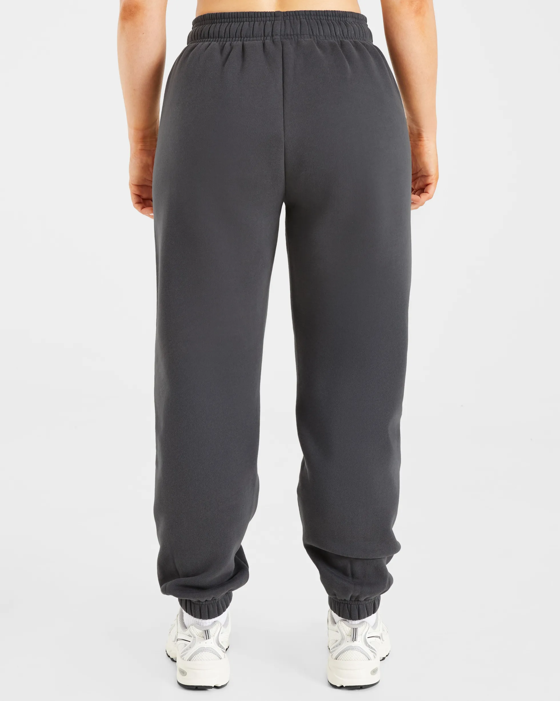 Retro Embroidered Oversized Joggers