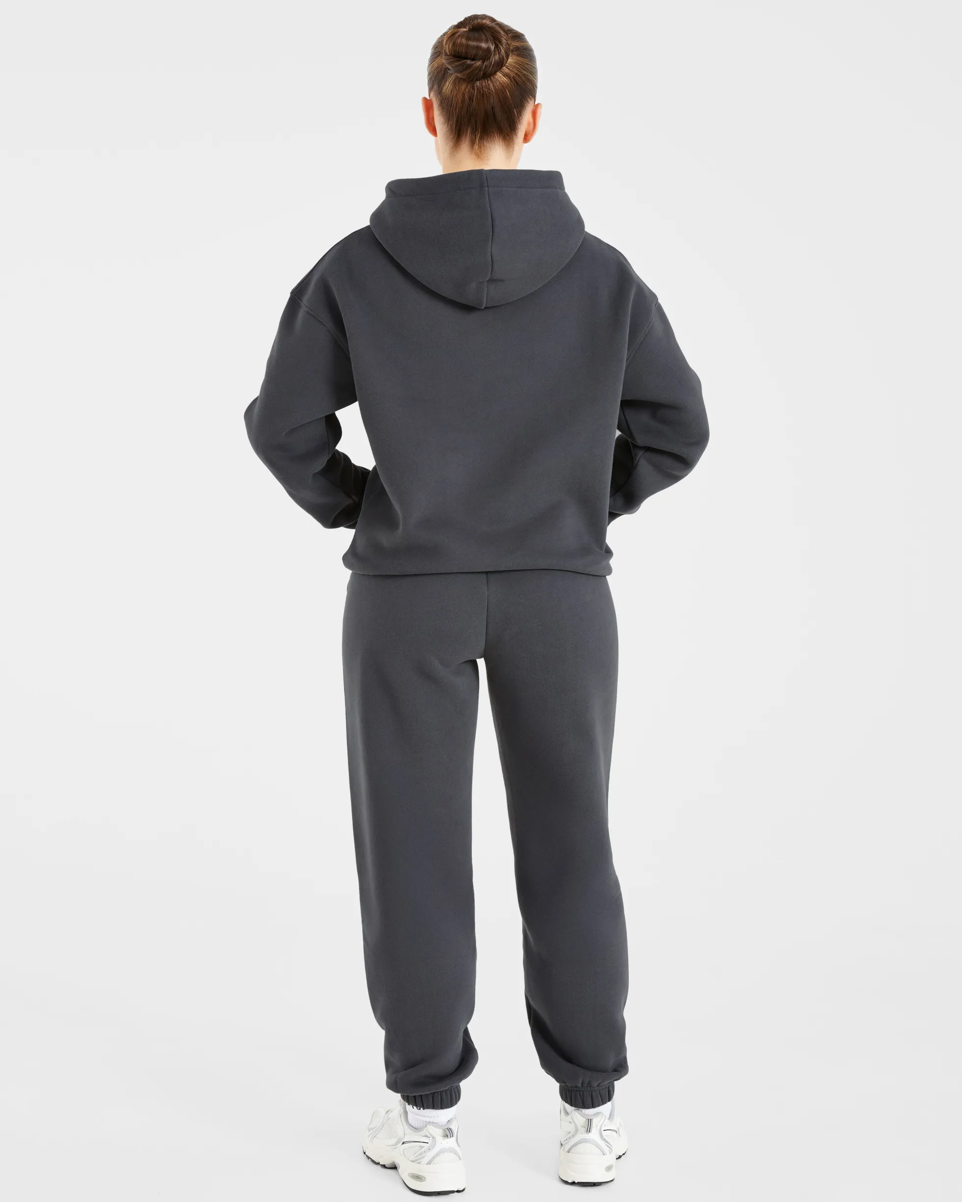 Retro Embroidered Oversized Joggers