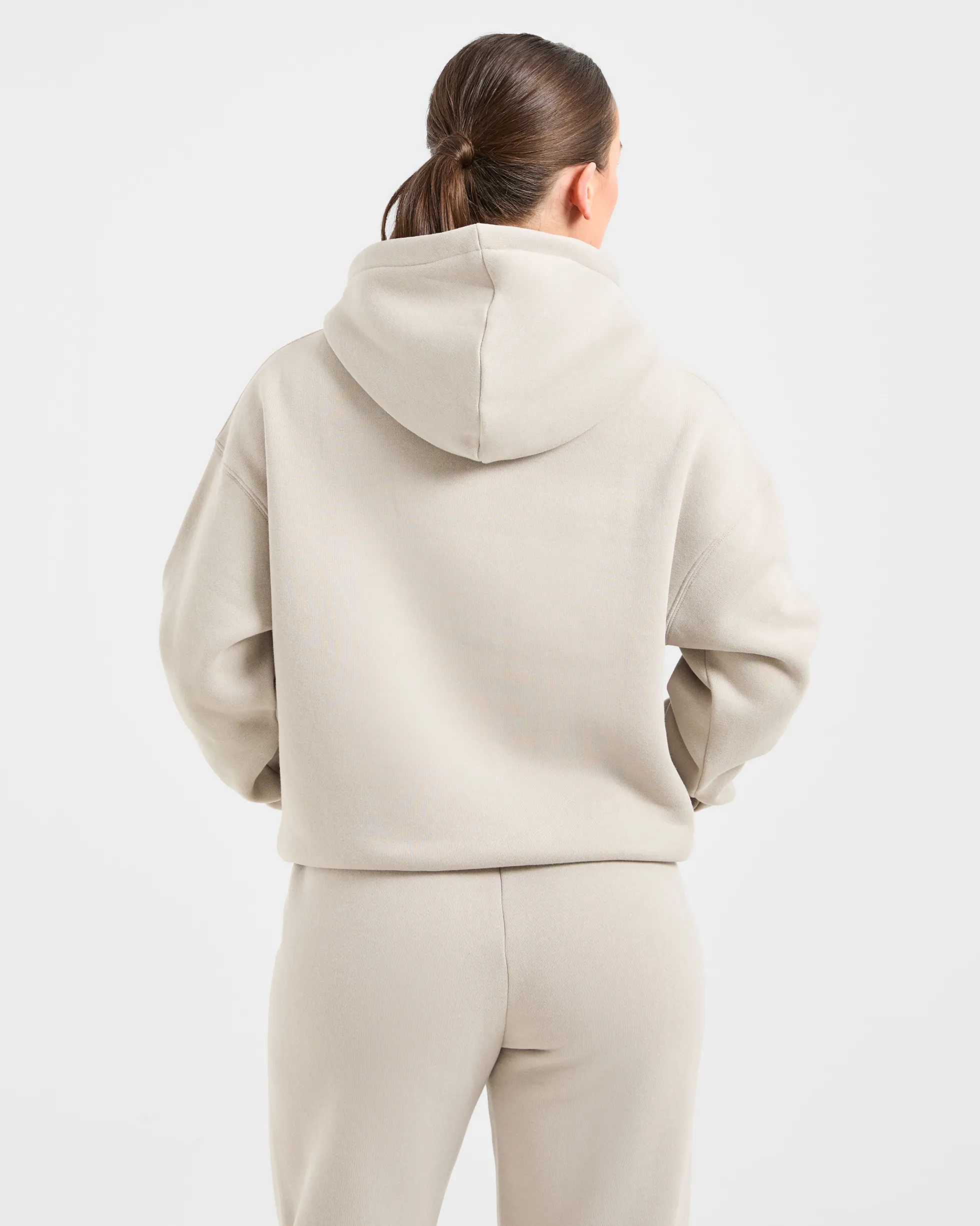 Retro Embroidered Oversized Hoodie