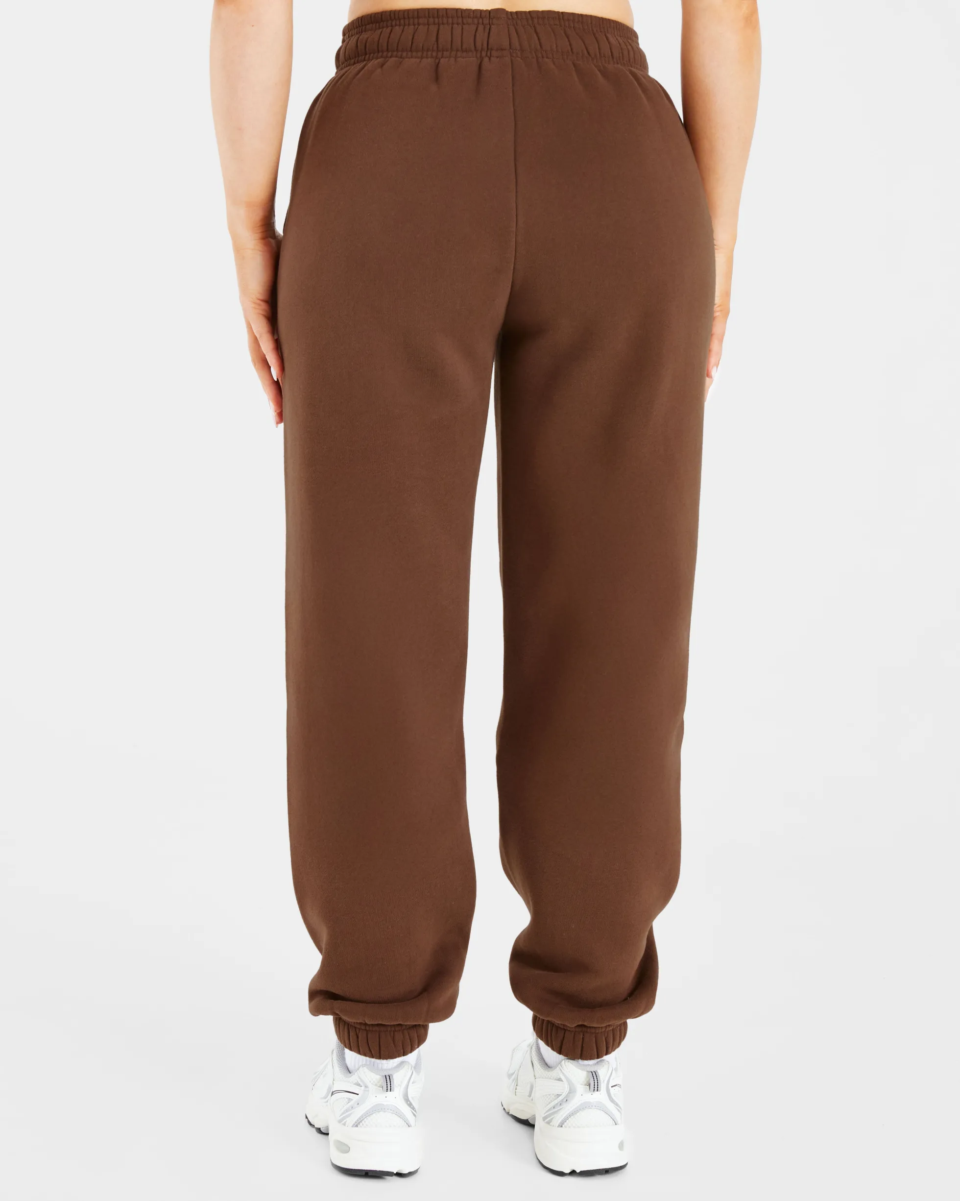 Retro Embroidered Oversized Joggers