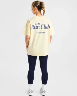 Run Club Oversized T Shirt
