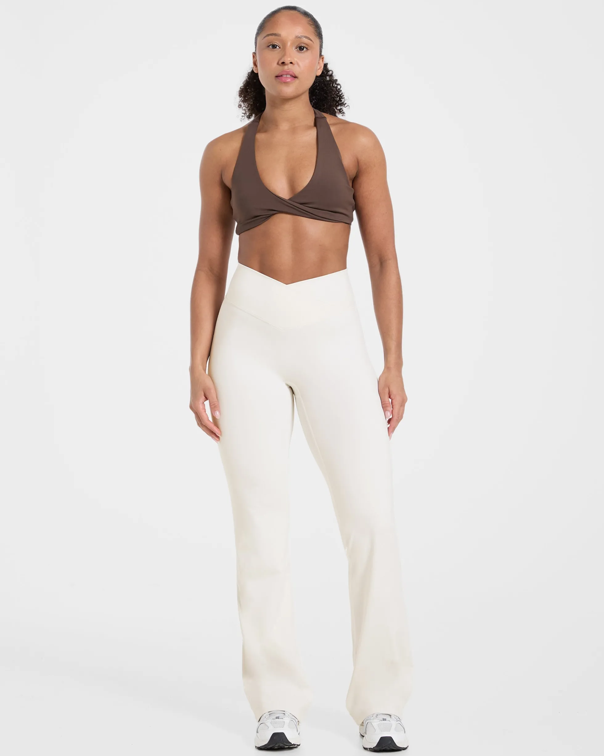 Sculpt Wrap Flared Leggings