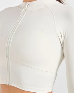 Sculpt Wrap Zip Up Jacket