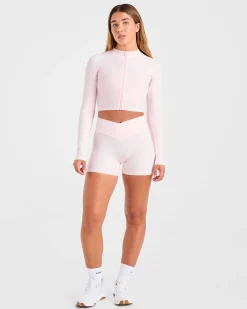 Sculpt Wrap Zip Up Jacket