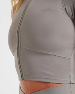 Sculpt Wrap Zip Up Jacket