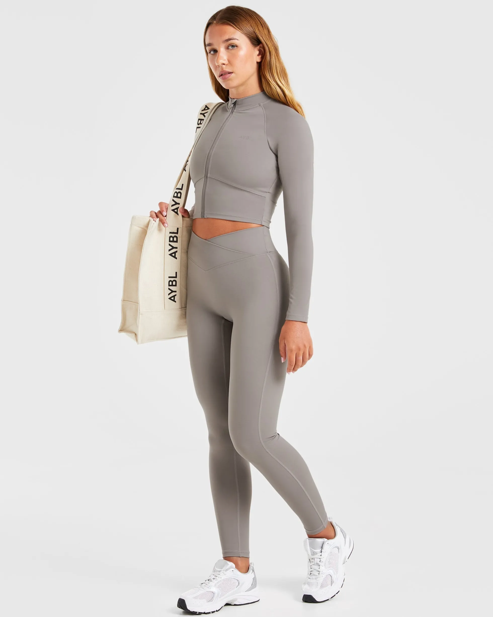 Sculpt Wrap Zip Up Jacket