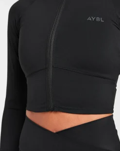 Sculpt Wrap Zip Up Jacket