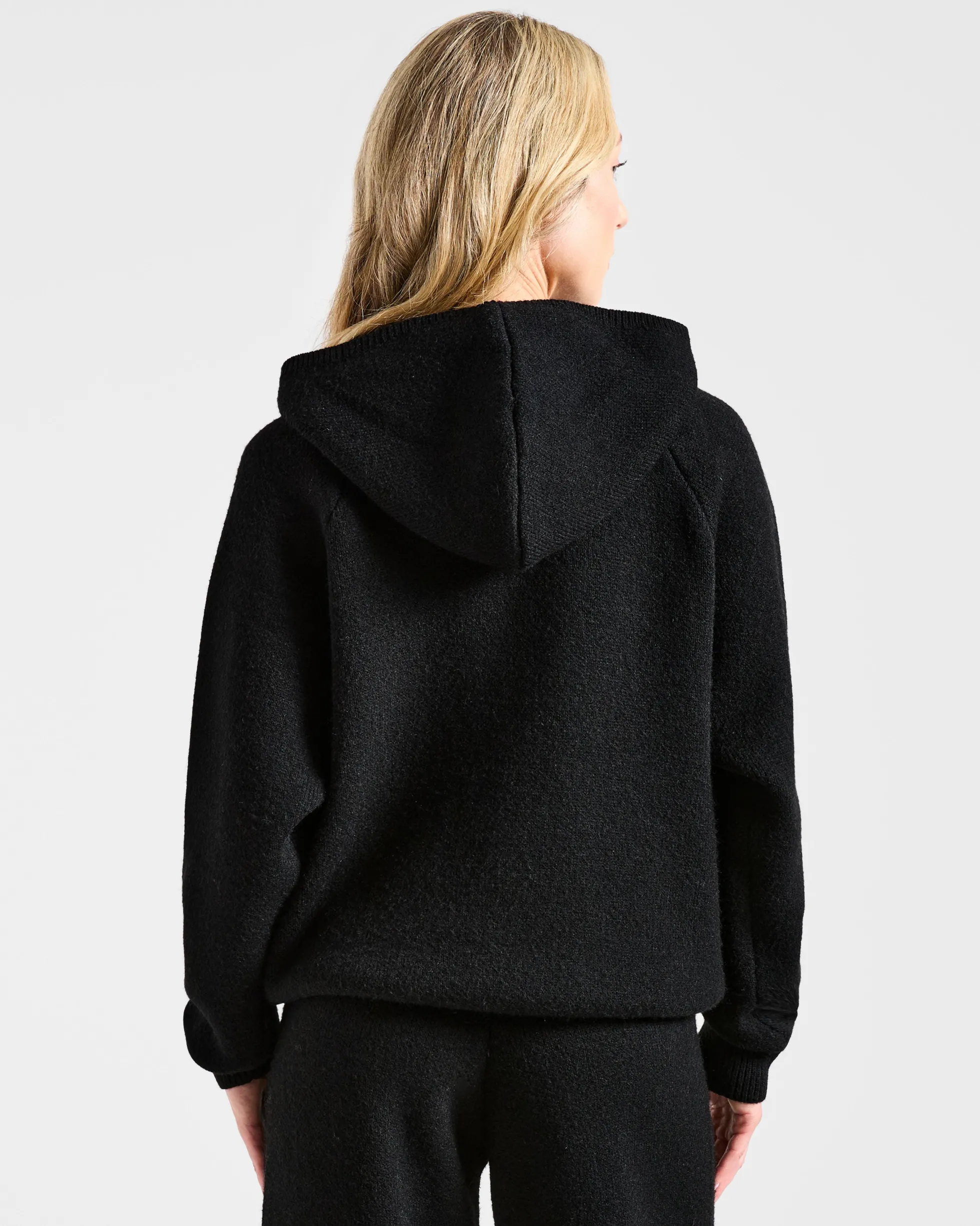 Soft Oversized Knitted Hoodie
