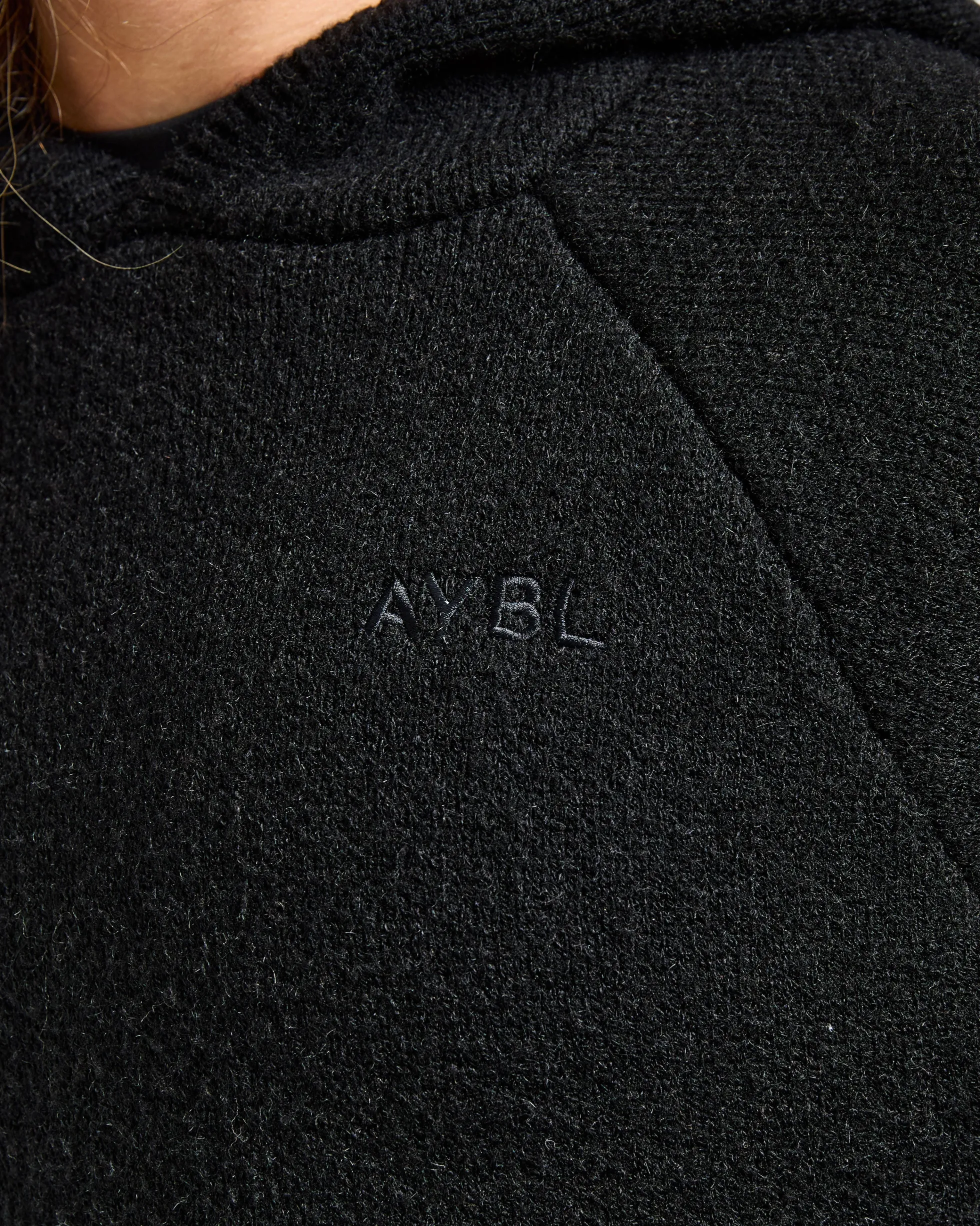 Soft Oversized Knitted Hoodie