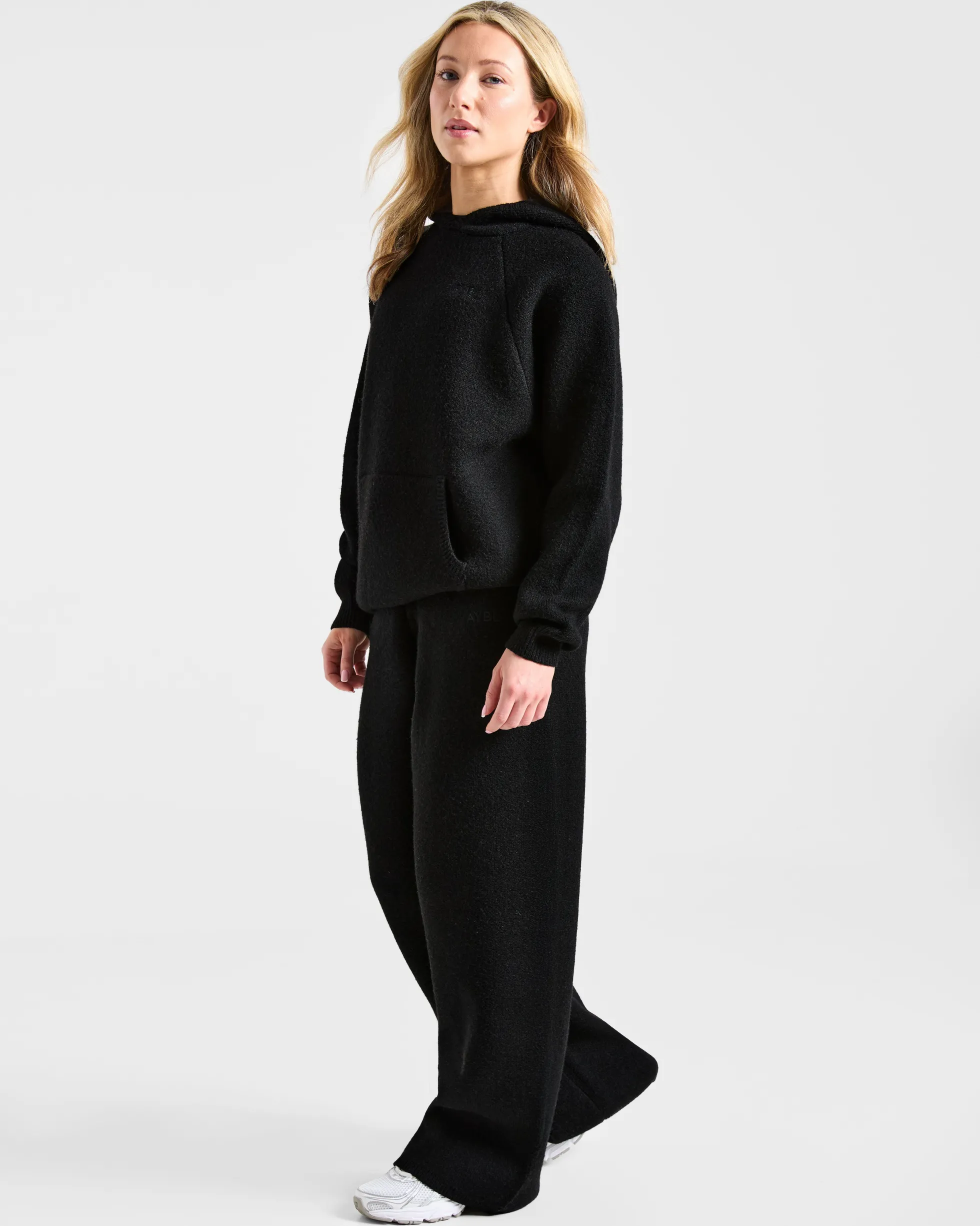 Soft Oversized Knitted Hoodie