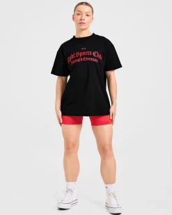 Sports Club Gothic Oversized T Shirt