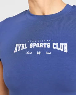Sports Club Varsity Baby Tee