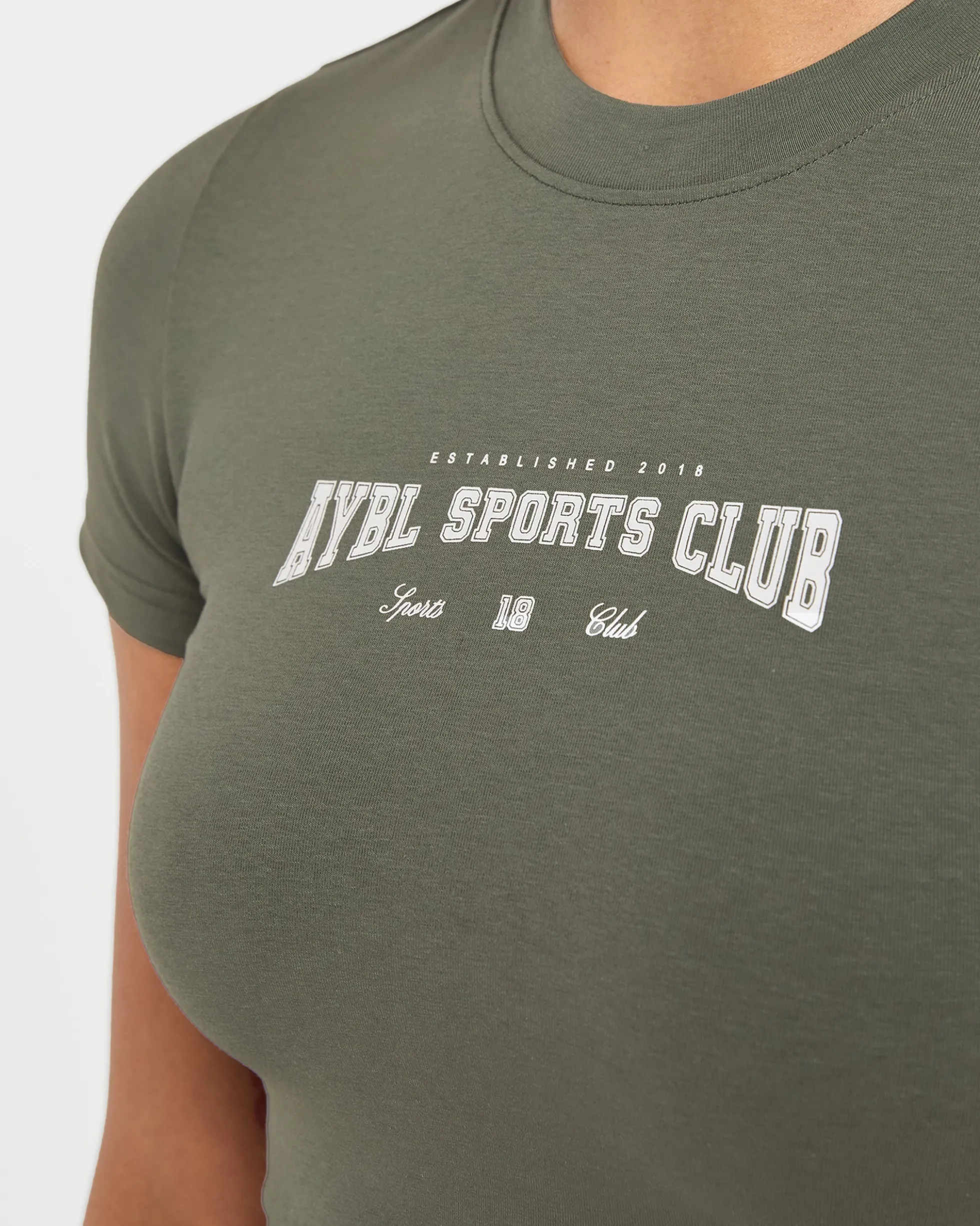 Sports Club Varsity Baby Tee