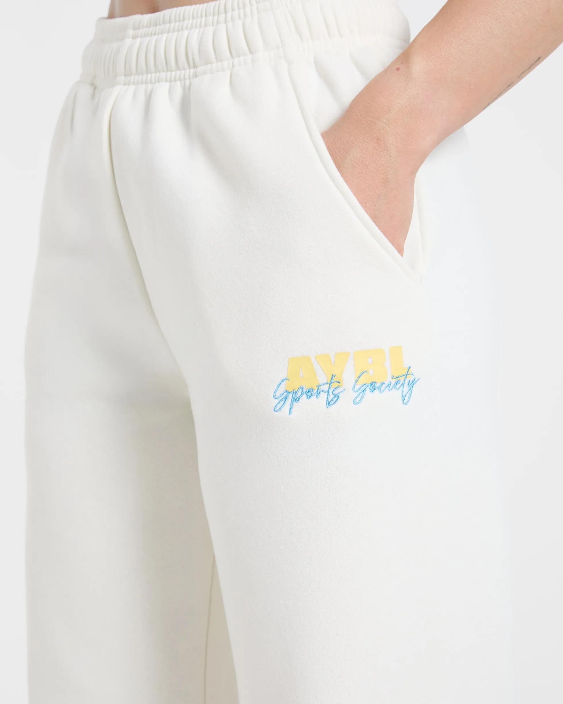 Sports Society Oversized Straight Leg Joggers