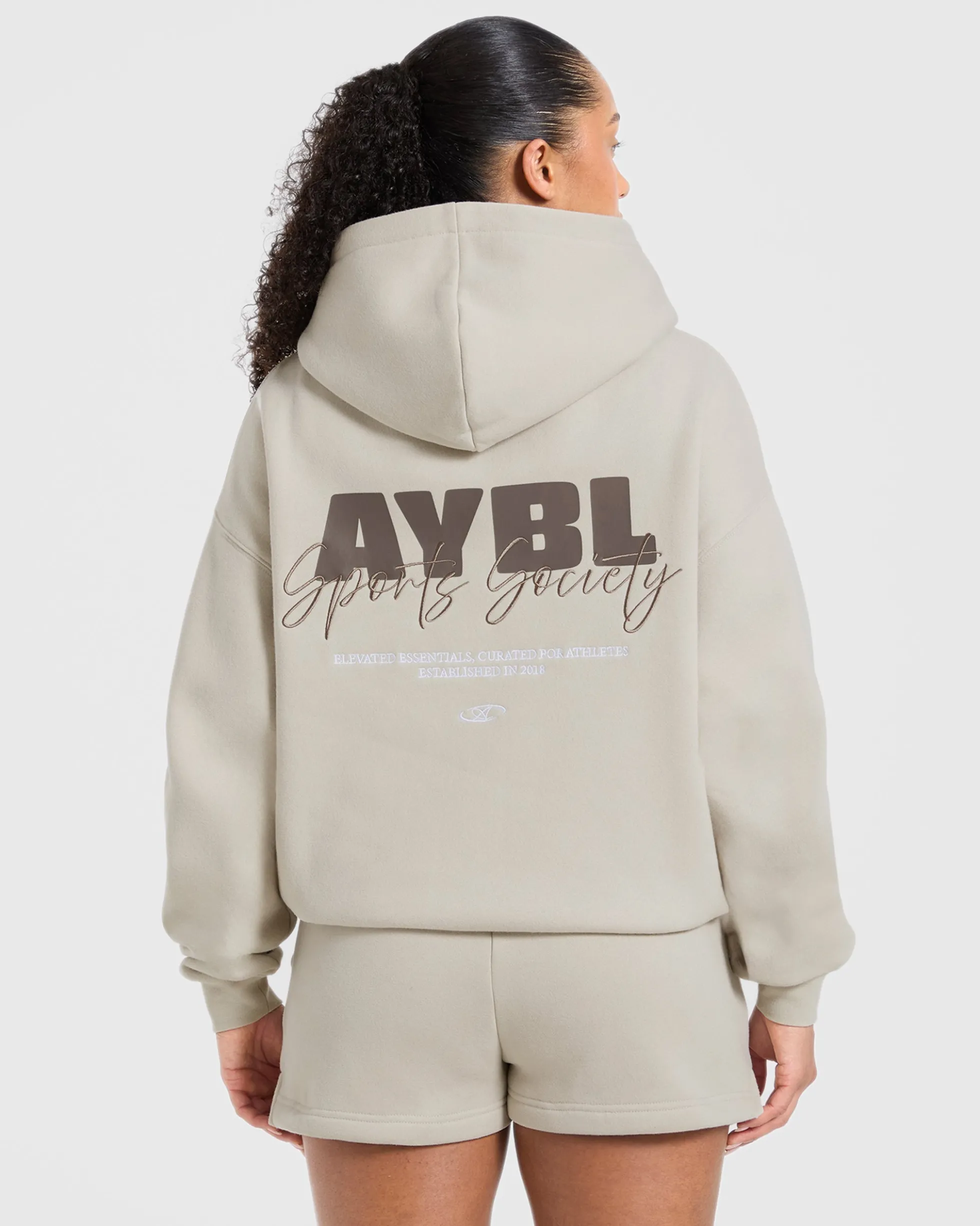 Sports Society Oversized Hoodie