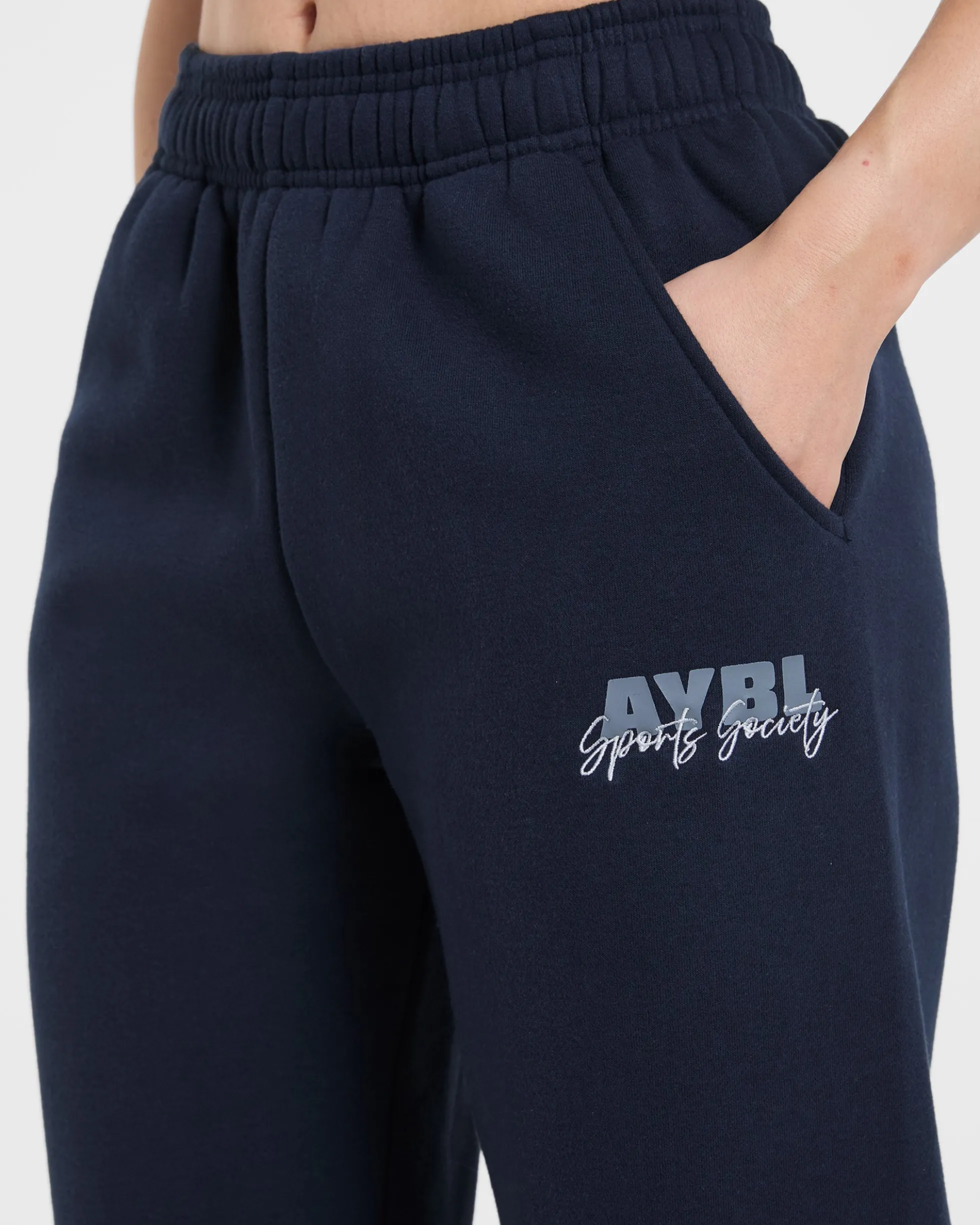 Sports Society Oversized Straight Leg Joggers