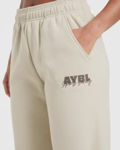 Sports Society Oversized Straight Leg Joggers