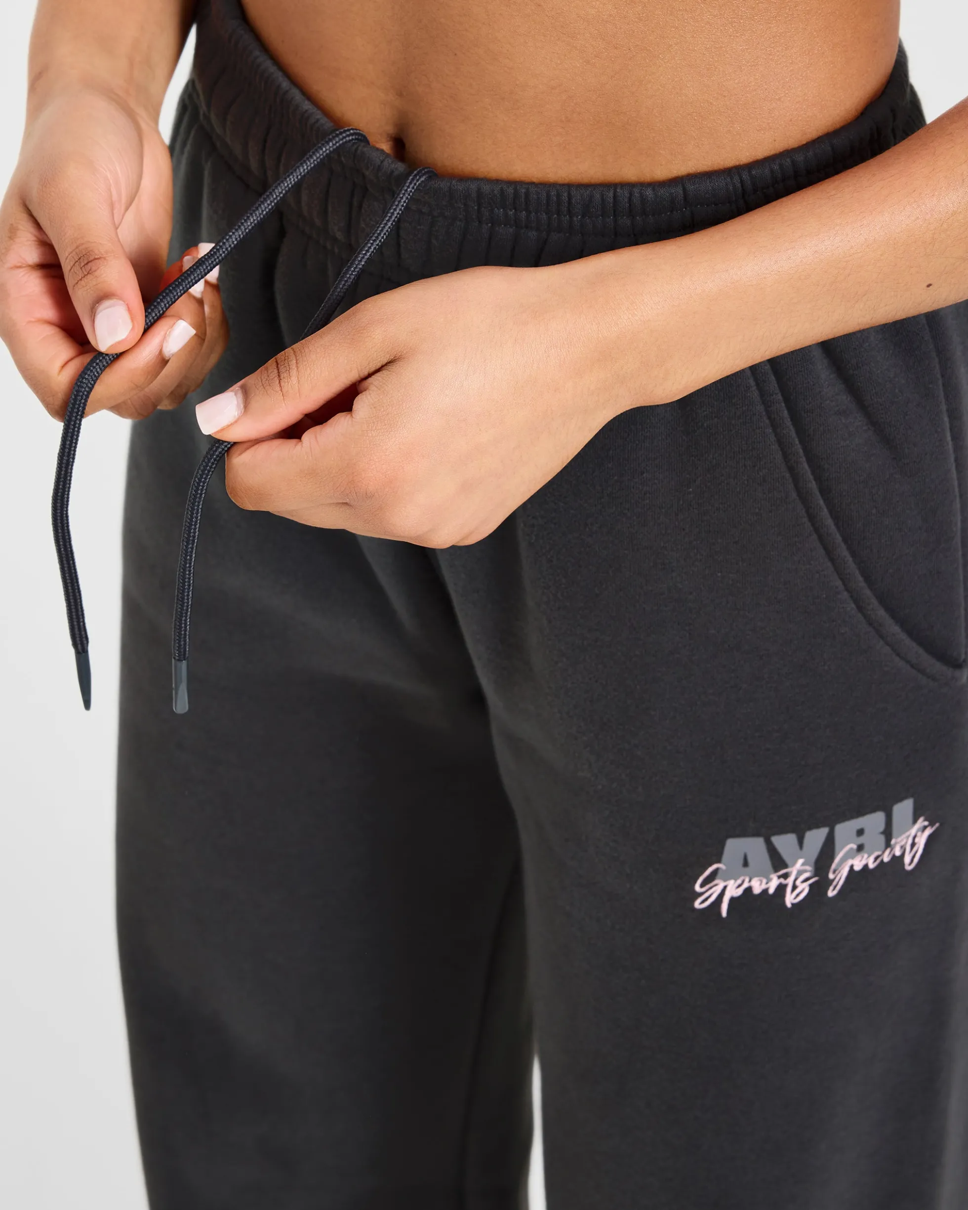 Sports Society Oversized Straight Leg Joggers