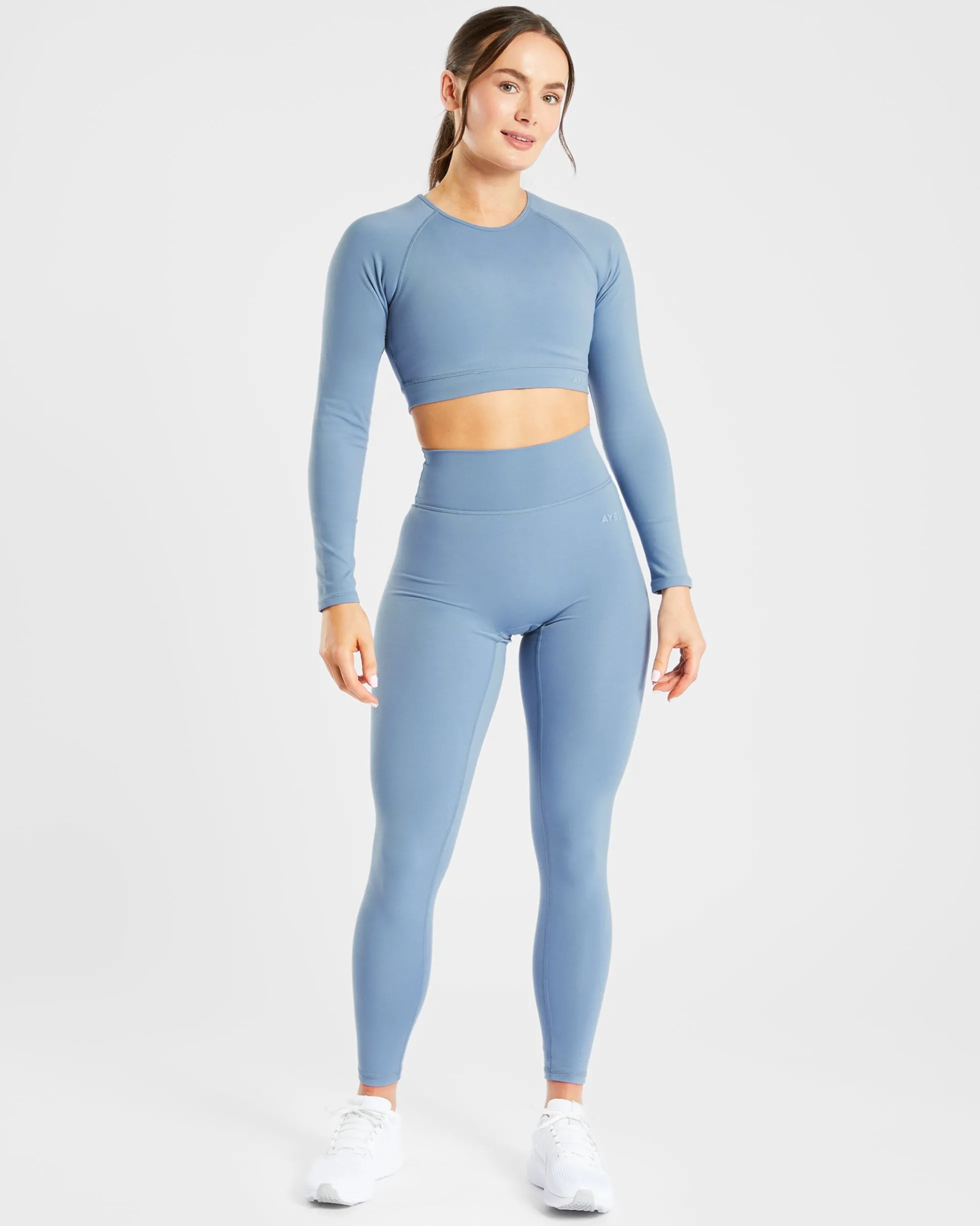 Staple Long Sleeve Crop Top