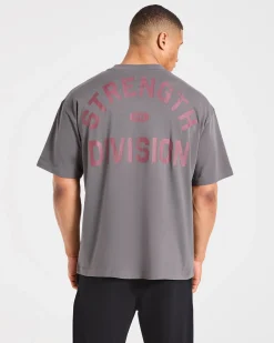 Strength Division Oversized T Shirt